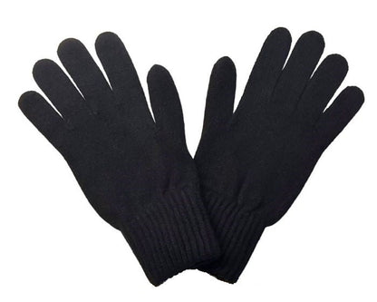 Men's gloves in regenerated cashmere-1