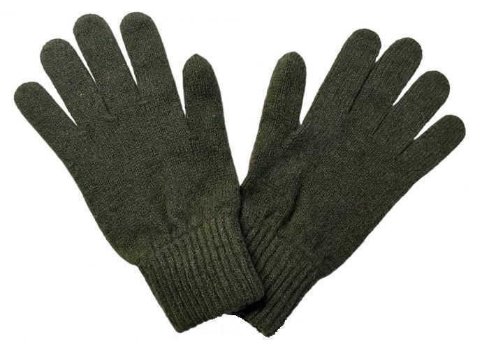 Men's gloves in regenerated cashmere-2