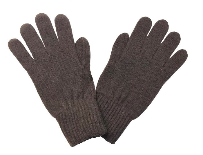 Men's gloves in regenerated cashmere-3